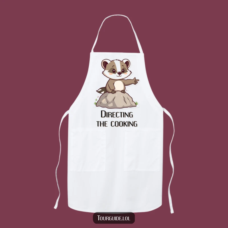 Funny Badger Leader Apron: Kitchen Direction, Your Ideal Humorous Gift