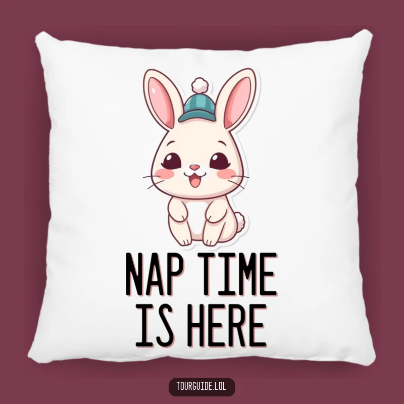 Funny Rabbit Hat Pillow: Cozy Cheer, Your Perfect Humorous Gift