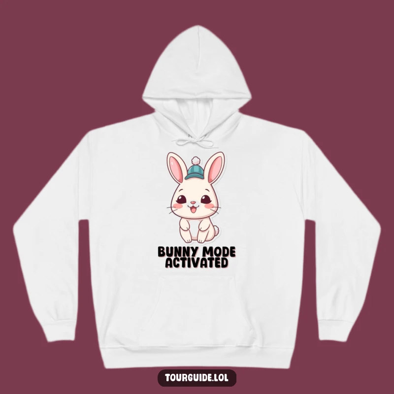 Funny Rabbit Hat Hoodie: Cozy Cheer, Your Perfect Humorous Gift