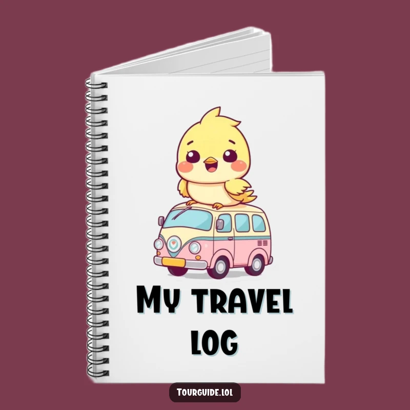 Funny Bird Bus Cub Notebook: Cute Cub's Journal for Ideas